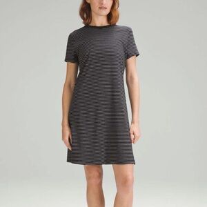Lululemon Classic-Fit Cotton-Blend T-Shirt Dress